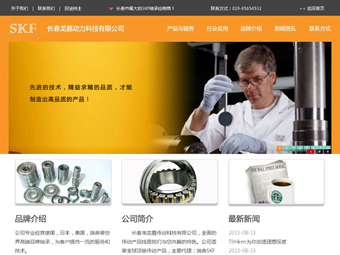 企业网站建设-长春市龙嘉传动科技有限公司